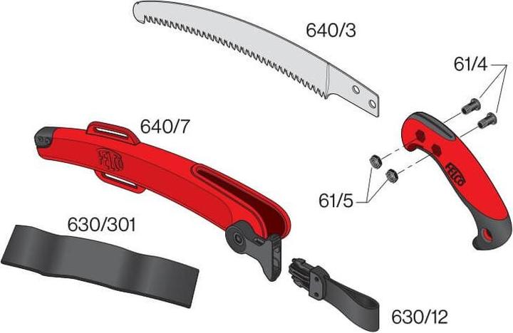 Actual product image Felco Tree saw 640