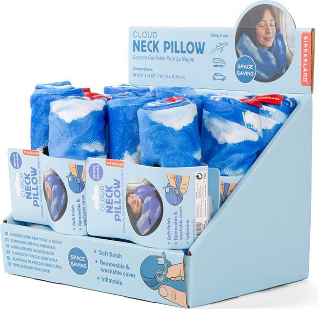 Immagine prodotto Kikkerland Cloud Travel Pillow (Cuscino per testa e collo)