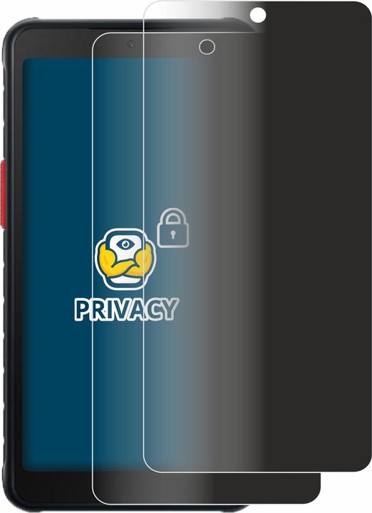Produktbild BROTECT Sichtschutzfolie Anti-Spy Privacy Folie Blaulicht-Schutz (2 Stück, Samsung Galaxy Xcover 5)