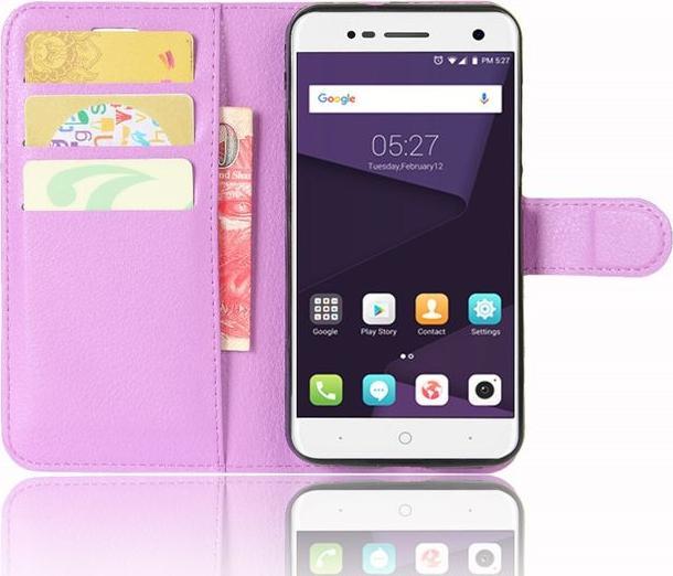 Image du produit MU Classic Étui en cuir Litchi (ZTE Blade V8 Lite)