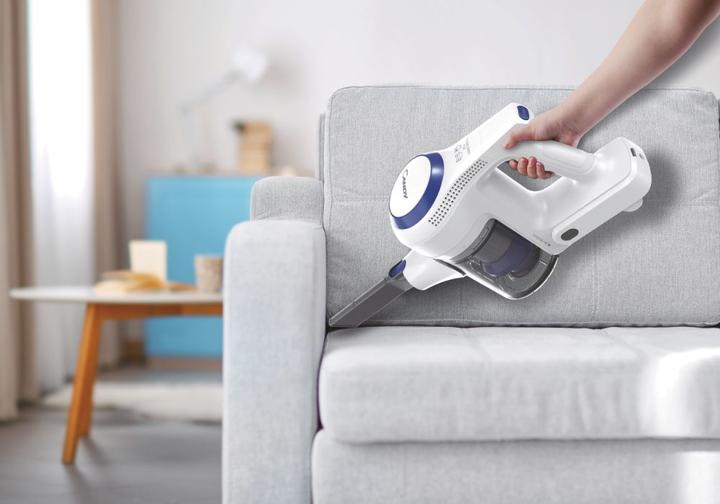 Produktbild Hoover Candy Viva CVIVA15 011 kabelloser Staubsauger Weiss Ohne Beutel