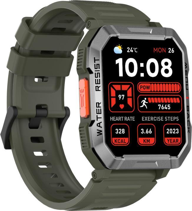 Immagine prodotto Blackview W60 (orologio rugged connesso - 2,01" - microfono incorporato) Verde
