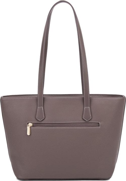 Produktbild David Jones **Damen Schultertasche - Elora Ultra Modell - Pu Vegan Leder** - 36.0 X 23.0 X 11.0 Cm