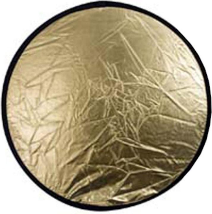 Actual product image Falcon Eyes Reflector CFR-22GS Gold/Silver 56 cm (Folding reflector, Reflector, 56 cm)