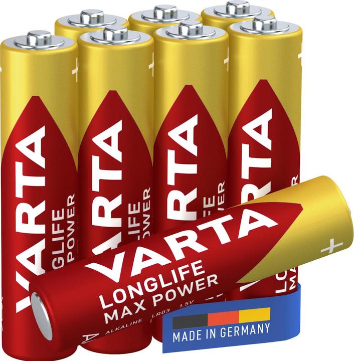 Actual product image Varta Longlife (8 pcs., AAA, 1270 mAh)