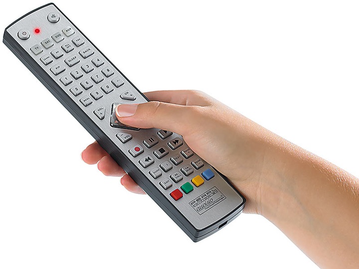 Produktbild Auvisio USB-programmierbare 4in1-Universal-Fernbedienung (Universal Fernbedienung, Infrarot)
