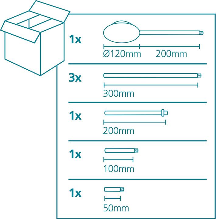 Produktbild EGLO Extention (Kabelkanal, 157 cm)