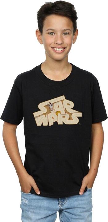 Produktbild Star Wars Tatooine Jumble Logo TShirt Jungen (140, 146)