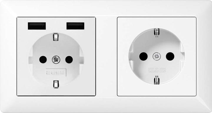 Produktbild 2USB 1493573 1fach Unterputz-Steckdose mit USB