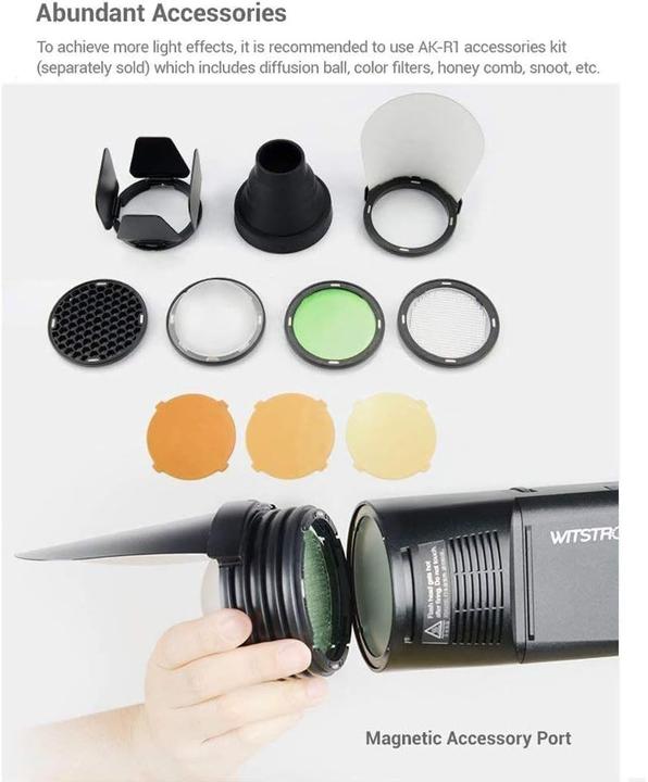 Produktbild Godox H200R, Ringblitzkopf für AD200 (200 W, Blitzkopf)