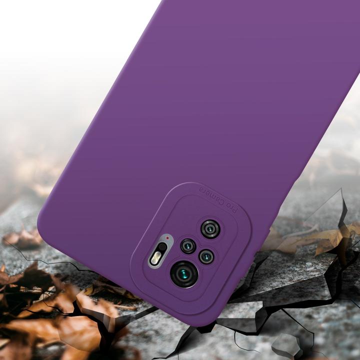 Actual product image Cadorabo Cover for Xiaomi RedMi NOTE 10 4G / RedMi NOTE 10S in TPU Fluid LM162 Style (Xiaomi Mi Note 10, Xiaomi Redmi Note 10S)