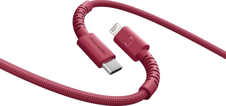 Image du produit Fresh'N Rebel Fresh 'n Rebel USB-C to Lightning Red (2 m, 30 W)