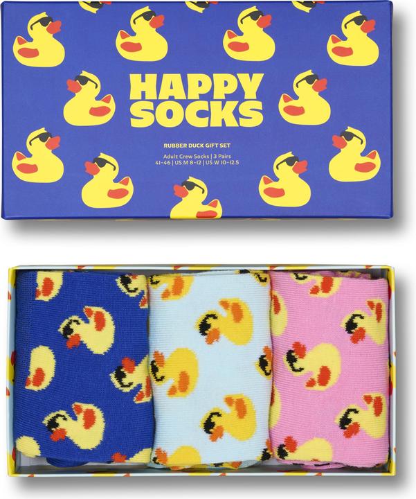 Produktbild Happy Socks Strümpfe RUBBER DUCK Socken 3er Pack (3er Pack, 36 - 40)
