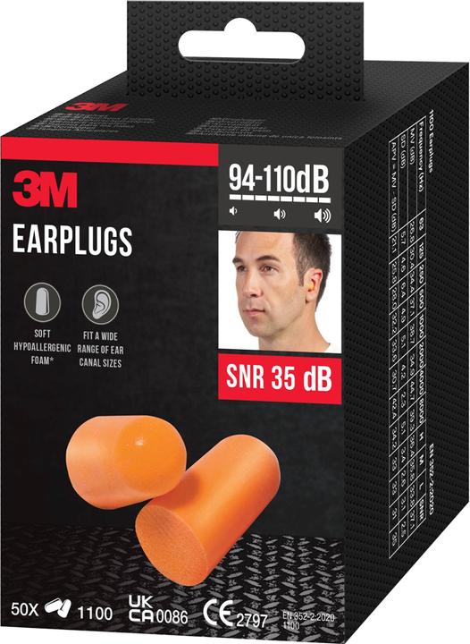 Produktbild 3M Gehörschutzstöpsel (50 x)