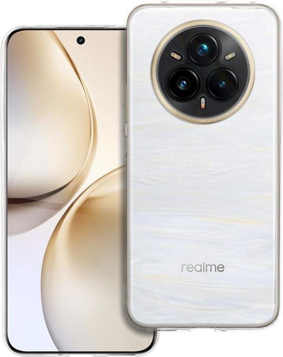 Actual product image OEM Back panel cover CLEAR Case 2 mm for REALME 14 PRO (camera protection) transparent (Realme 14x)