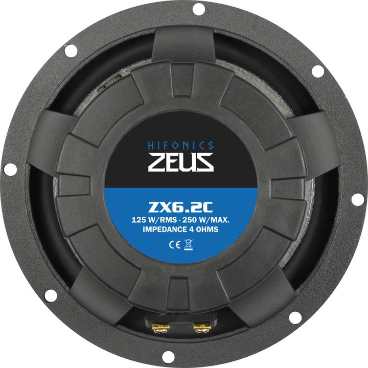 Actual product image Hifonics Zeus ZX6.2C 2-way 16.5cm component system (250 W, 16.50 cm)