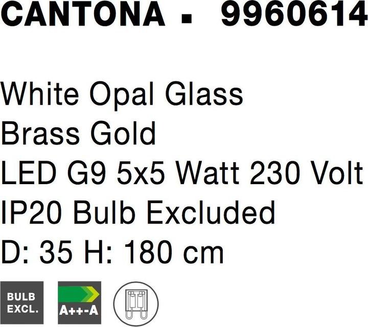 Produktbild Nova Luce Cantona (G9)
