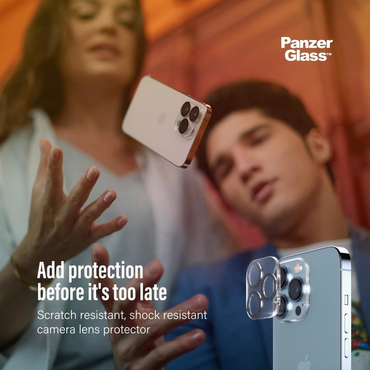 Productafbeelding PanzerGlass Camera beschermer (1 Stuk, Apple iPhone 13 Pro Max, Apple iPhone 13 Pro)