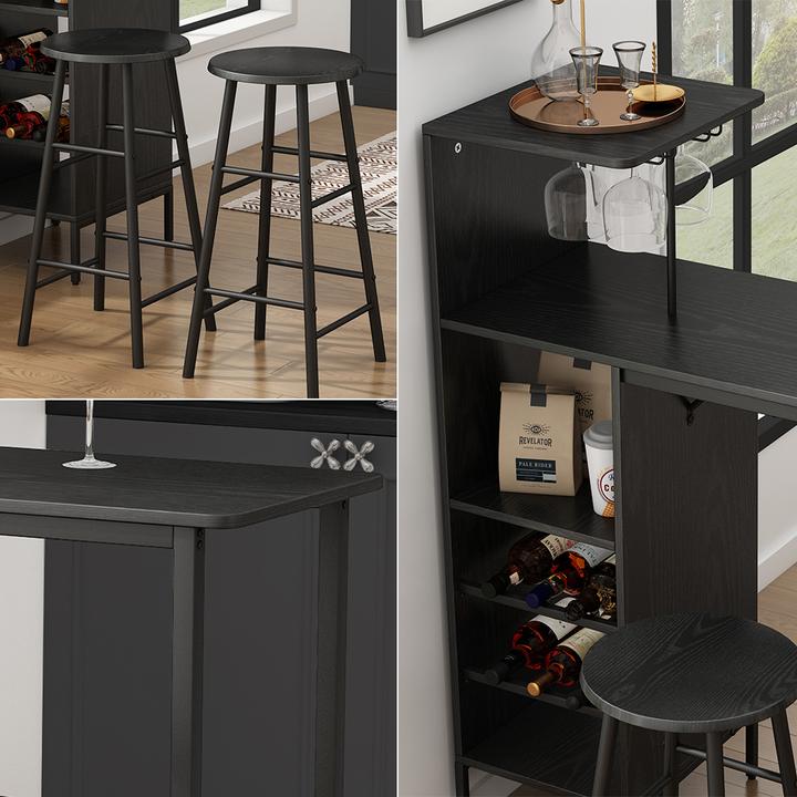 Actual product image Vicco Naila with 2 stools (121.5 x 40 x 120 cm)