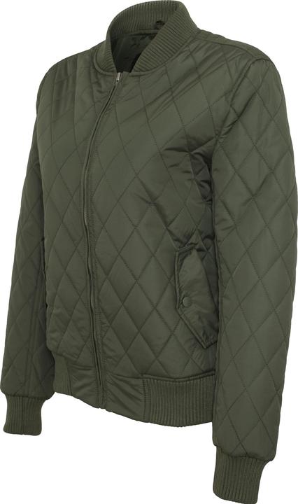 Actual product image Urban Classics Ladies Diamond Quilt Nylon Jacket (M)