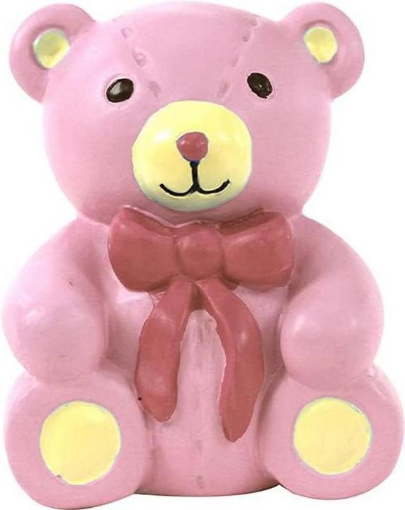 Actual product image Anniversary House Teddy Bear Cake Topper
