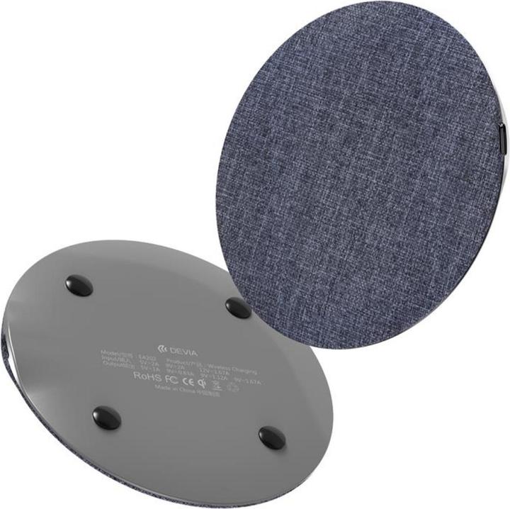 Actual product image Devia UFO series ultra-thin wireless charger (15W) white (15 W)