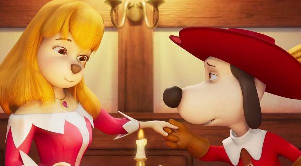 Actual product image Plaion D'Artagnan and the Three Musketeers (Blu-ray) (Sale) (Blu-ray, German, English)