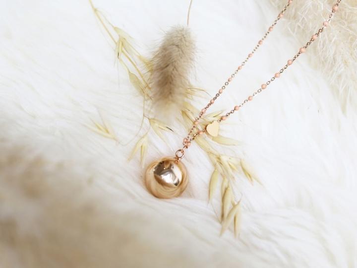 Image du produit Proud MaMa Bola de Noël Fine Collection, bleu rosé (Argent)