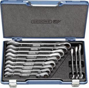 Produktbild Gedore 7 R-012 Satz Maulschlüssel mit Ringratsche 12-teilig 8-19 mm (8 mm, 9 mm, 10 mm, 11 mm, 12 mm, 13 mm, 14 mm, 15 mm, 16 mm)