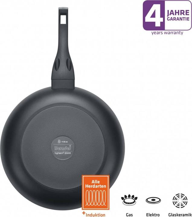 Produktbild Berndes Bratpfanne Alu Recycled Induction 24 cm (24 cm, Bratpfanne, Aluminium)