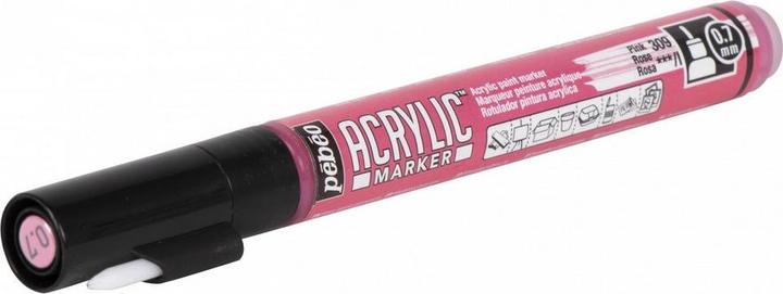 Produktbild Pebeo Acrylic Marker Extra Dünn Rundspitze 0,7mm (Rosa, 0.70 mm)