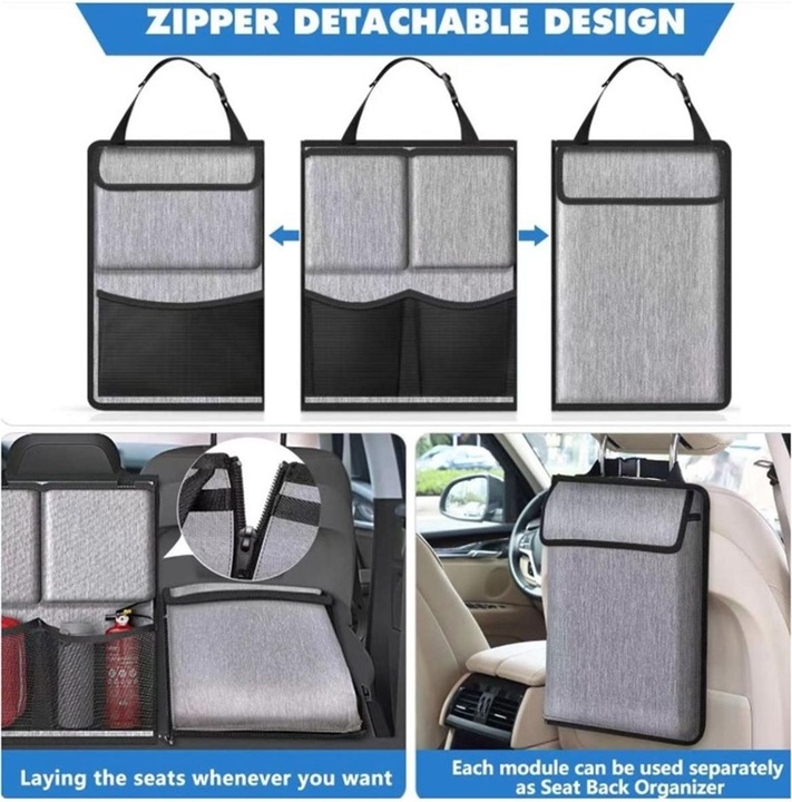 Produktbild Auto Kofferraumtasche Aufbewahrung KFZ Rücksitz Zubehör Tasche Organizer Hänge