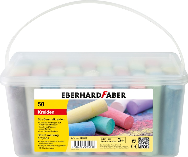 Immagine prodotto EberhardFaber Secchio a pastello per strada (Multicolore, 50 x)
