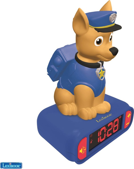 Actual product image Lexibook Paw Patrol 3D alarm clock