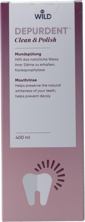 Immagine prodotto Wild Pharma Clean & Polish Mundspülung (400 ml, Collutorio)