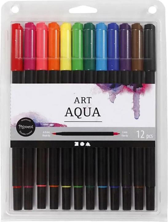 Produktbild Creativ Company Fasermaler Art Aqua 12 Stück (12x)