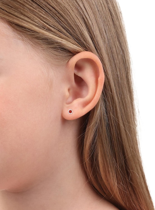 Produktbild Prinzessin Lillifee Ohrschmuck für Mädchen, 925 Sterling Silber, Zirkonia synth. | Geburtsstein (Silber 925)
