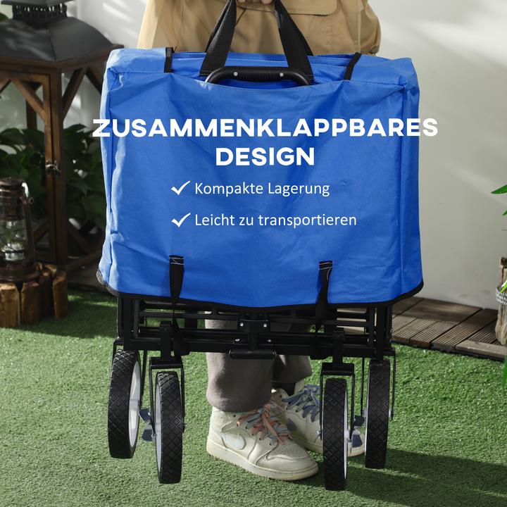 Produktbild Outsunny Bollerwagen faltbar