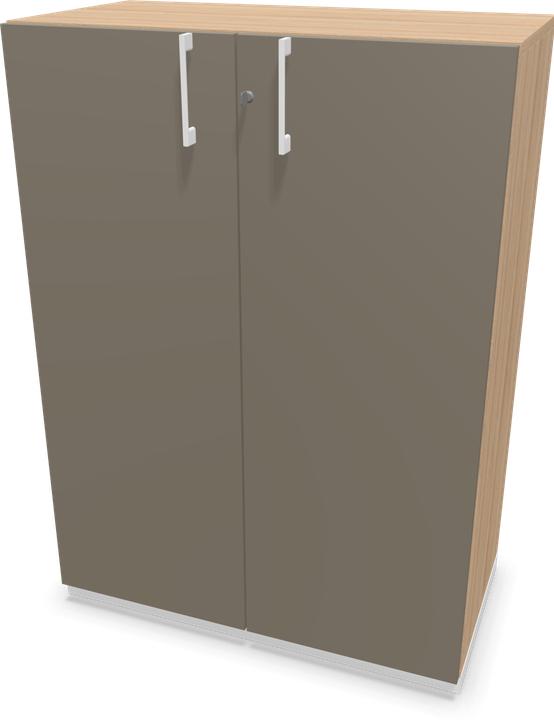 Amber oak decor with structure, Cubanite grey, White