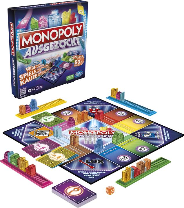 Productafbeelding Monopoly Ausgezockt Bordspel (Duits)