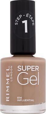 Rimmel London Super Gel STEP1 (014 Influential, Gel-Effect Nail Polish)