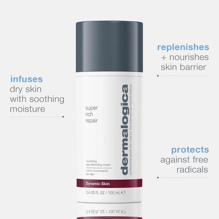 Actual product image Dermalogica - Super Rich Repair Dynamic Repair 100ml - Intensive Nourishing - very dry skin (100 ml, 24h cream)