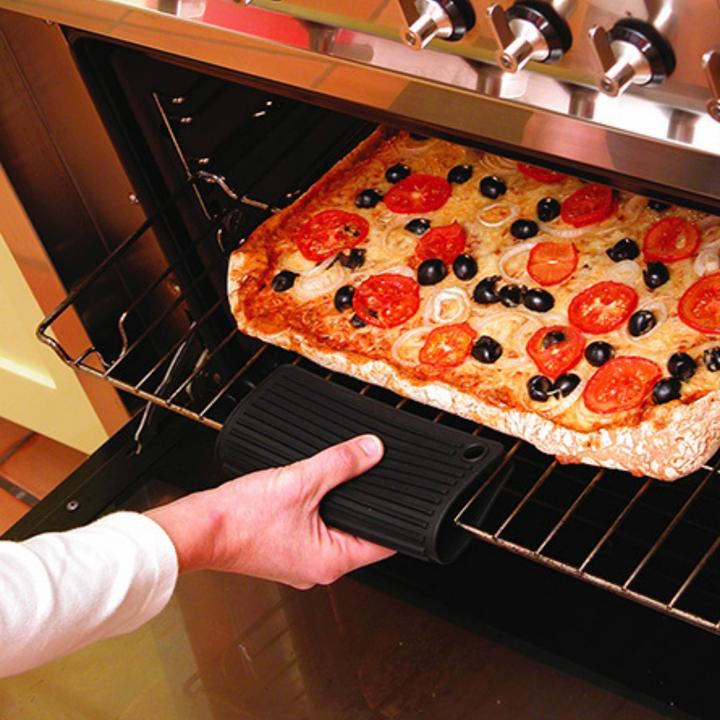 Produktbild Mastrad Topflappen Silikon Schwarz (Silikon)