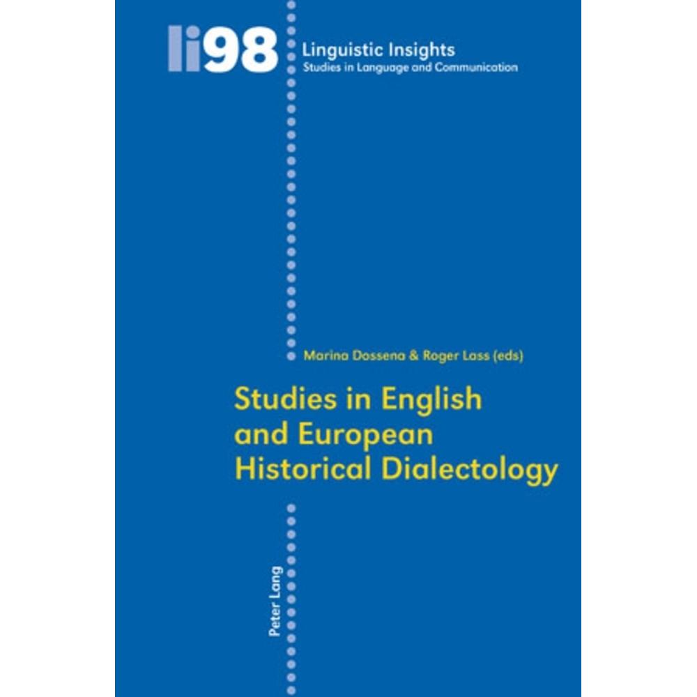 Studies in English and European Historical Dialectology, Fachbücher
