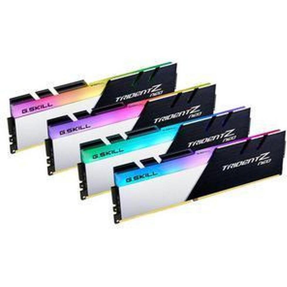 G.Skill Trident Z Neo (4 x 16GB, 3200 MHz, DDR4-RAM, DIMM), Memoria RAM, Argento, Nero