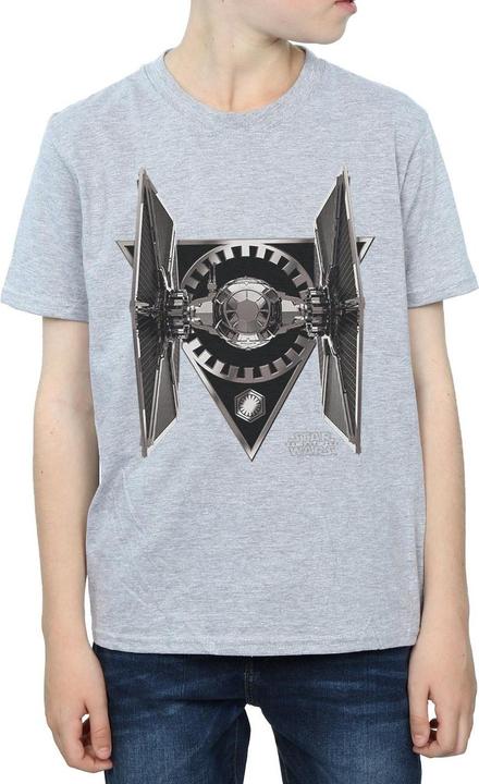Actual product image Star Wars Boys The Last Jedi TIE Fighter T-Shirt (128)