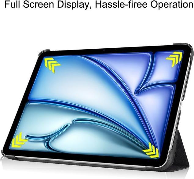 Produktbild MU Style Dreifach faltbare Hülle mit Muster (Apple iPad Air 11 2024, Apple iPad Air 11 2025, Apple iPad Air 11 2026)