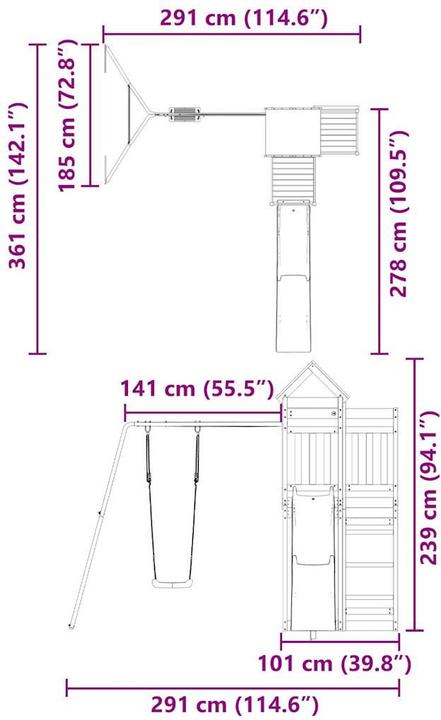 Actual product image vidaXL Kiersten
