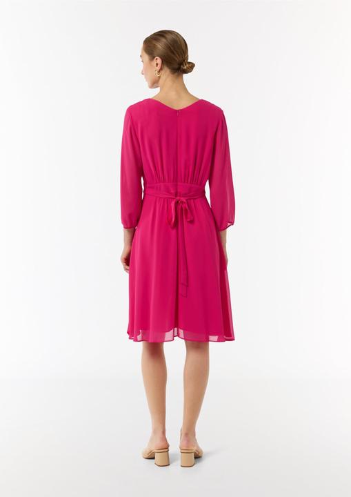 Image du produit Comma Kleid Kurzes Kleid mit Bindegürtel (40)