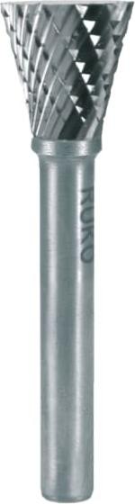 Produktbild Ruko Frässtift WKN D.6mm Kopf-L.8mm Schaft-D.6mm HM Verz.KVZ 4